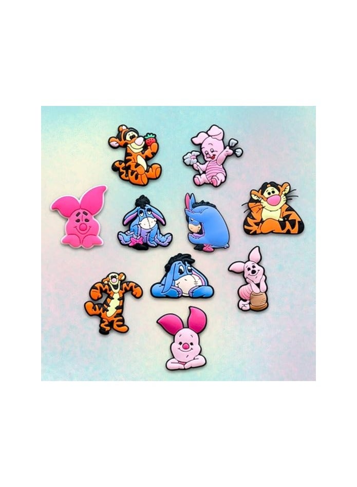 general 25Pcs Cartoon Shoe Ornaments Clog Ornaments, Cute Shoe Ornaments For Kids Girls Boys Teens Adults Men and Women Party Gifts - Image 3