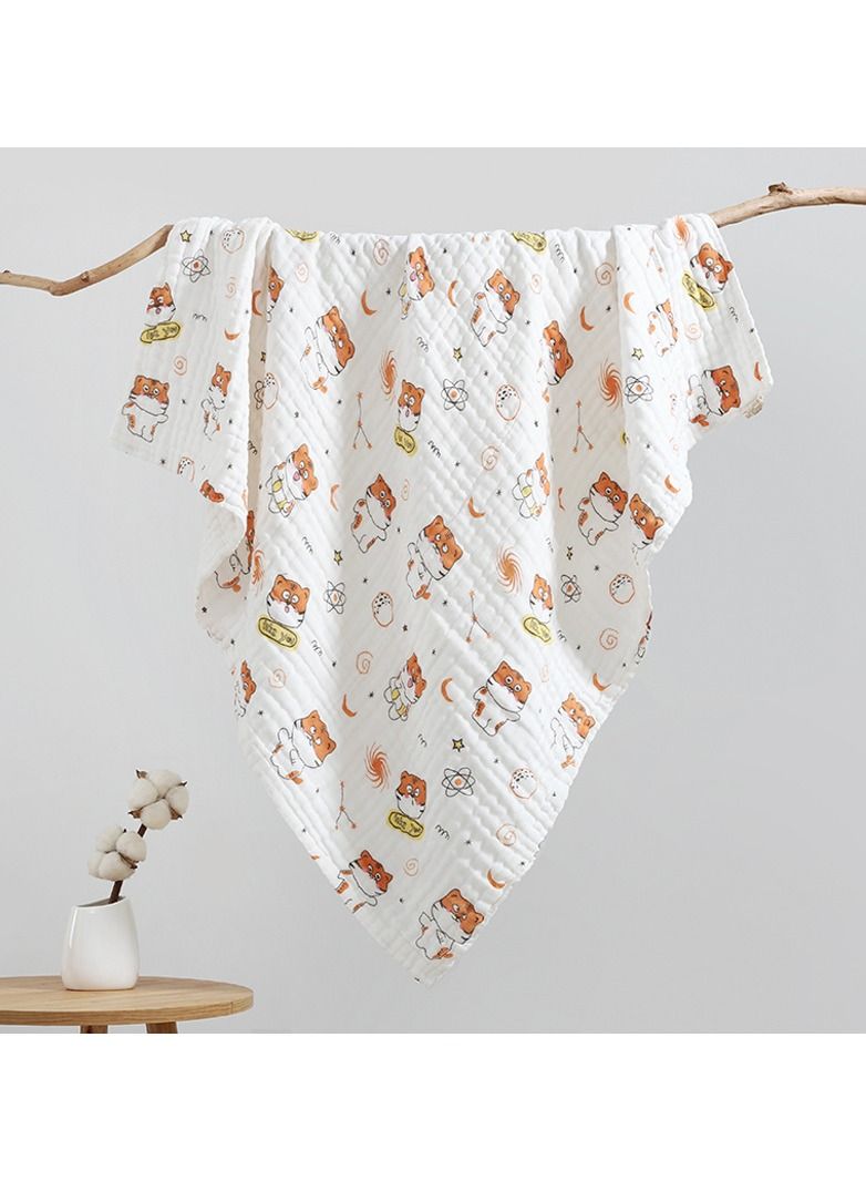 Pure Cotton Cartoon Printed Bath Towels