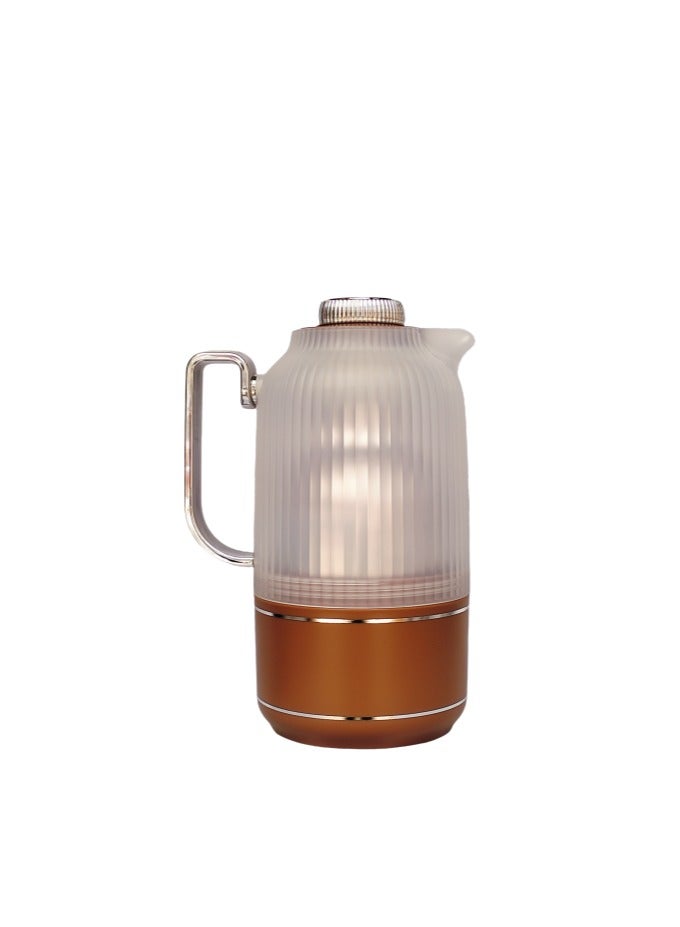 Oxford OXF 90 Beige Transparent Thermos - Image 1