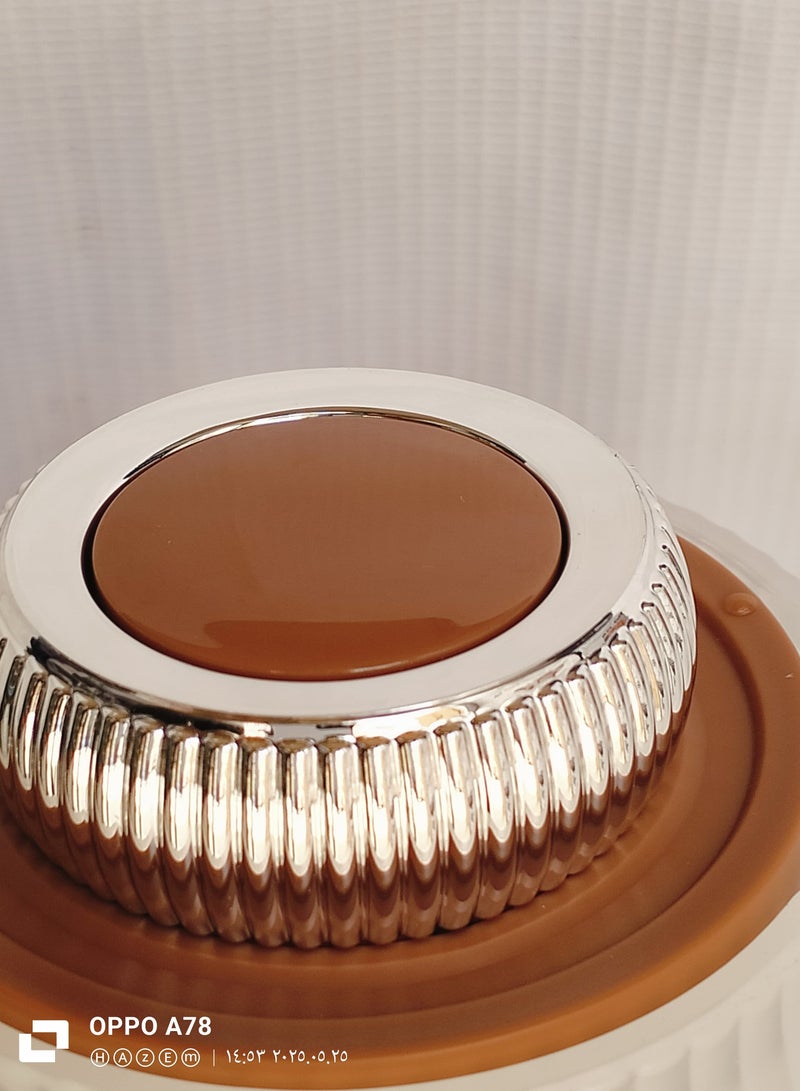 Oxford OXF 90 Beige Transparent Thermos - Image 2