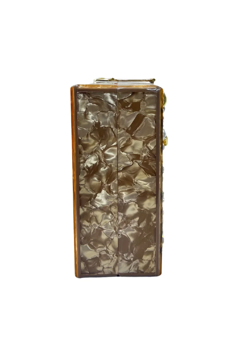 هارشاز جلام كلاتشز Square Shape Diamond Resin Clutch