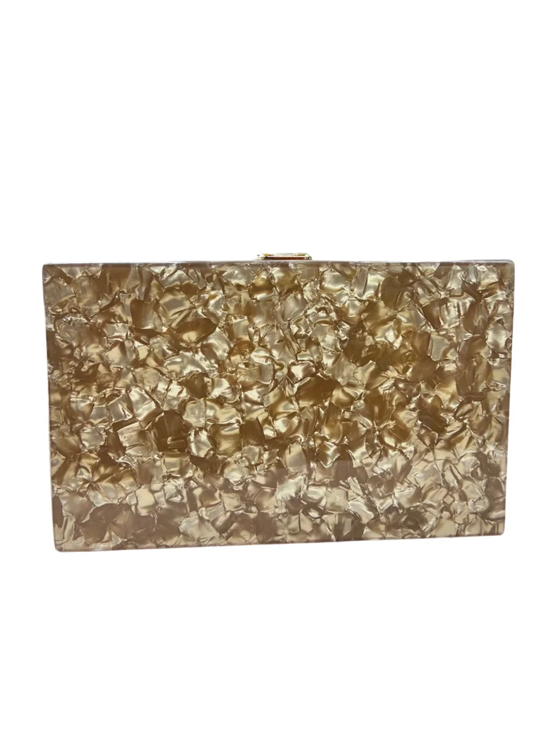 هارشاز جلام كلاتشز Square Shape Diamond Resin Clutch