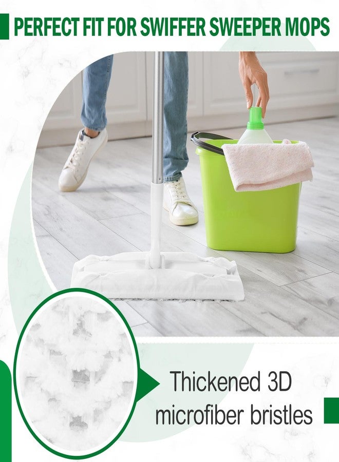 Gejoy 300 Count Heavy Duty Dry Sweeping Cloths Compatible with Swiffer Sweeper Mop, Microfiber Duster Mop Pads Refills for Cleaning Hardwood Floor Dust and Pet Hair, Disposable and Unscented Refills - Image 5