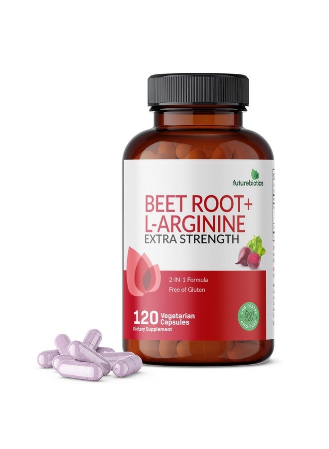 فيوتشر بايوتكس فيوتشربيوتكس، جذر البنجر + إل-أرجينين، غير معدل وراثيًا، 120 كبسولة نباتية - Image 1