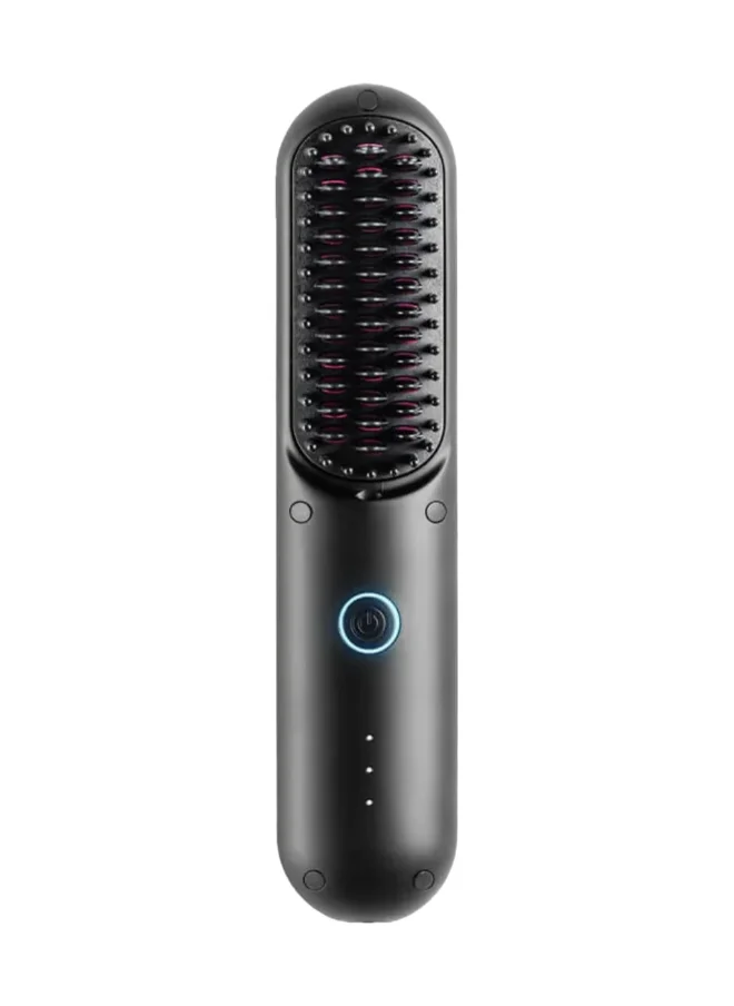 TYMO Porta Cordless Portable Hair Straightening Brush - Black