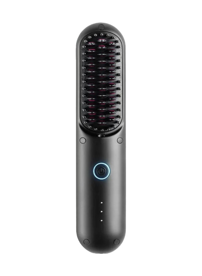 TYMO Porta Cordless Portable Hair Straightening Brush - Black  - Image 1