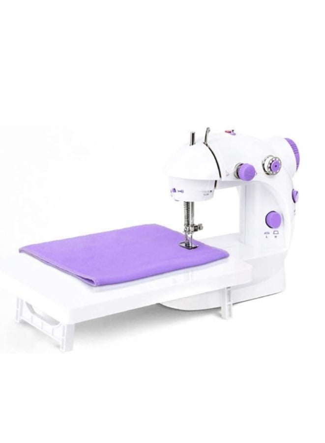 2-in-1 Complete Sewing Kit Including a mini electric sewing machine and a multi-layer sewing toolbox, ideal for crafts and home repairs, easy to use and carry. - Image 2