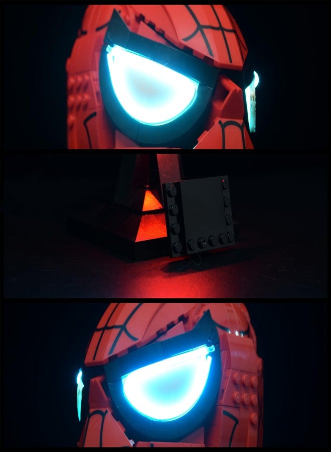 LightGo LED Lighting Kit Designed for Spider-Man's Mask Compatible with Lego 76285 Building Set - Not Include Model - Image 5