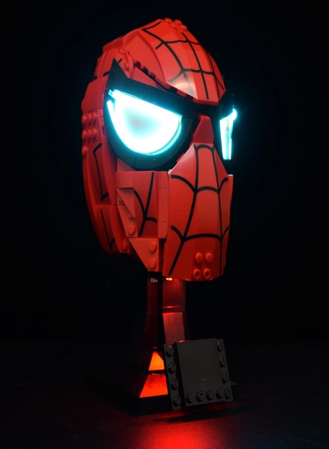 LightGo LED Lighting Kit Designed for Spider-Man's Mask Compatible with Lego 76285 Building Set - Not Include Model - Image 4