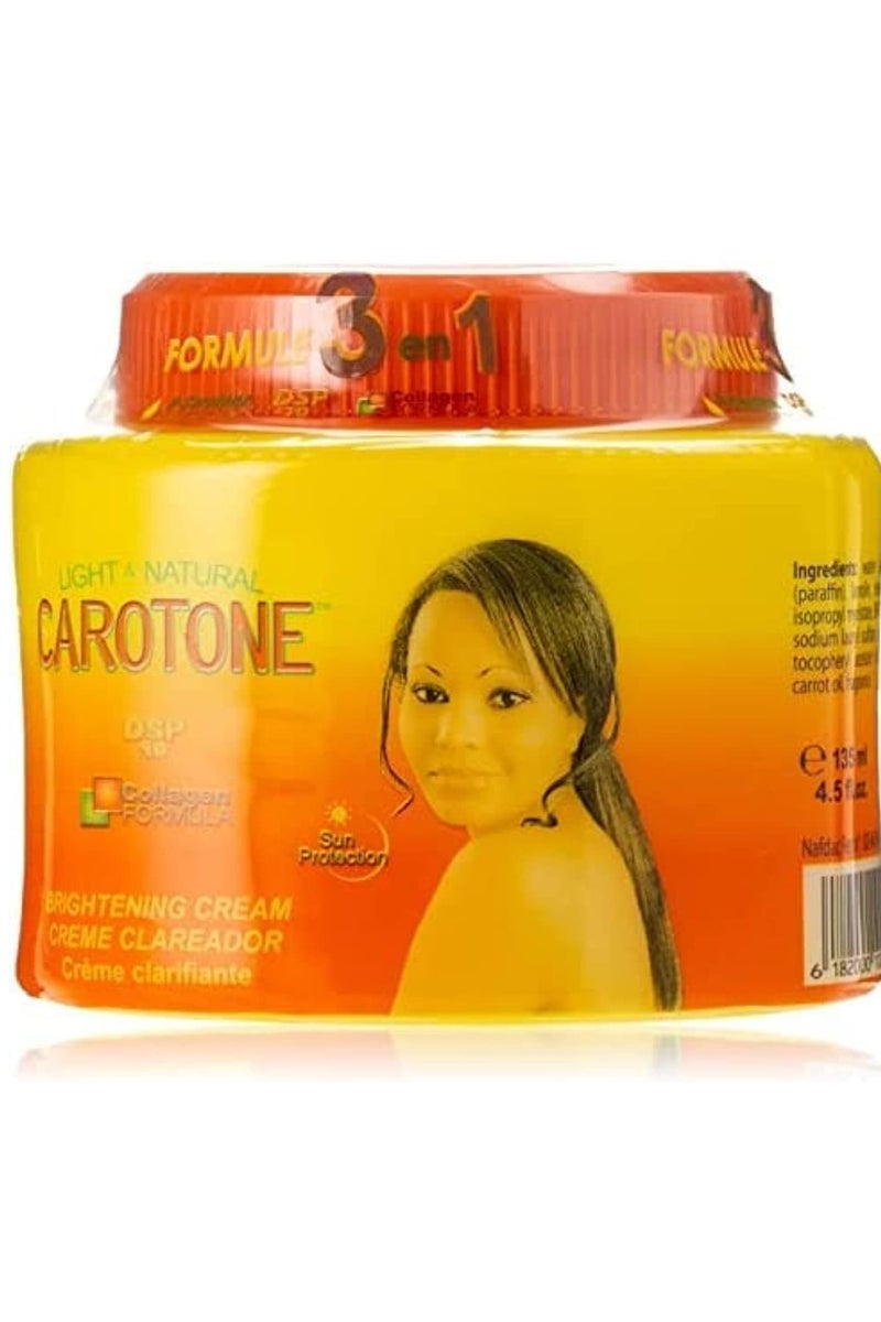 كاروتون كريم كرتون الأصلي لتفتيح البشرة والجسم  ١٣٥ مل– غني بالكولاجين وفيتامين B – حماية من الشمس وتفتيح فوري - Image 1