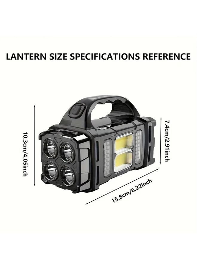 Golden Solar USB Rechargeable Emergency Lantern Dual Light Source Camping Light - Image 3