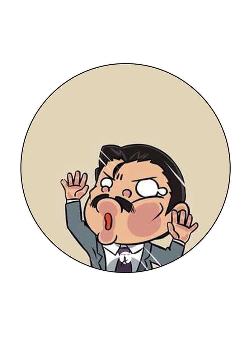 RKN Anime Detective Conan Printed Mouse Pad Multicolour