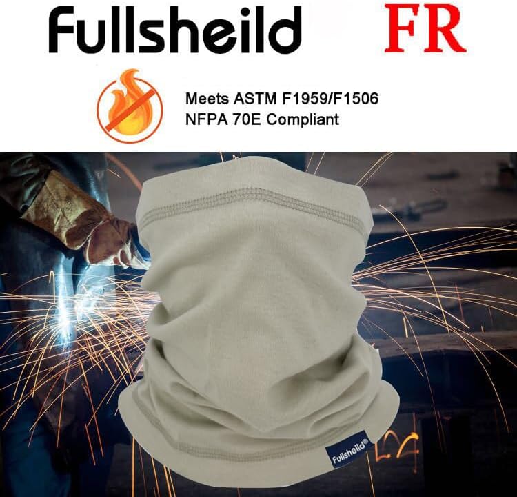 Fullsheild FR Flame Resistant Face Mask Full Cover Neck Gaiter Snood for Welding Hunting Army Military Working - Image 3