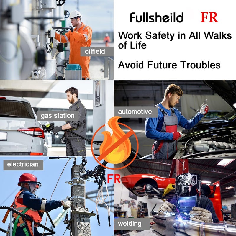 Fullsheild FR Flame Resistant Face Mask Full Cover Neck Gaiter Snood for Welding Hunting Army Military Working - Image 5