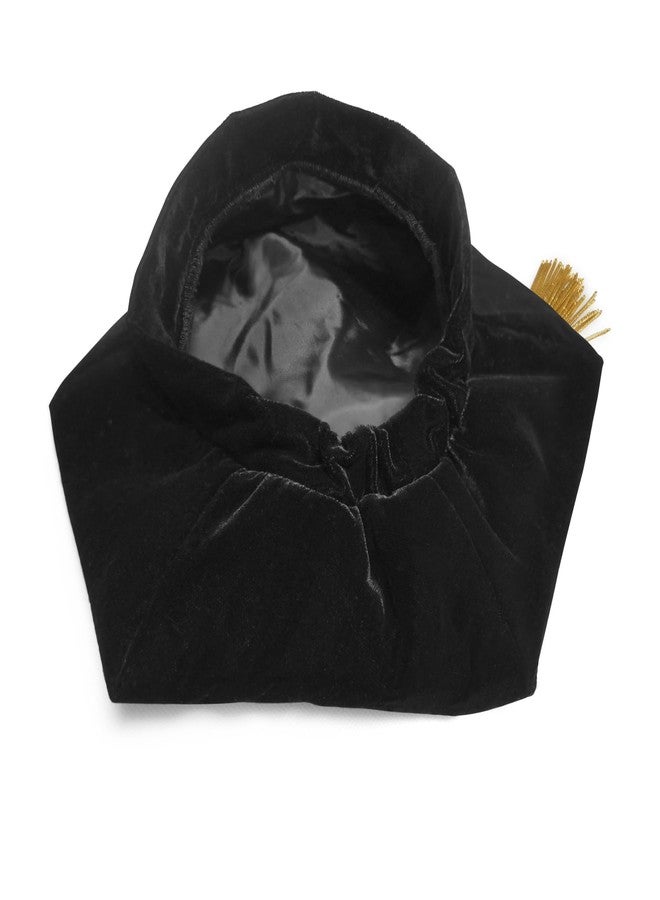 Endea Graduation Deluxe Doctoral Tam with Six Sides and Gold Bullion Academic Regalia Unisex - Image 2