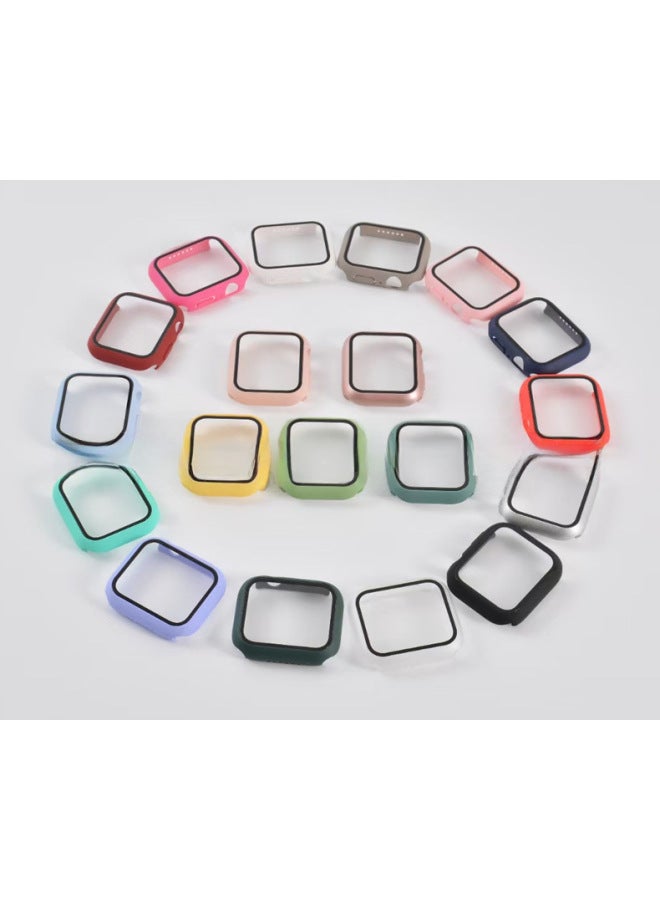 مناسب لـ Apple Watch S9، غطاء واقي لـ Ultra 2، فيلم مقوى لـ iWatch 3/4/5/6/7/8/9/SE، حافظة واقية - Image 3