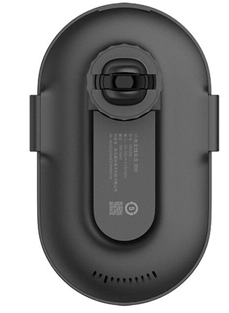 Xiaomi Mi 30W Max Qi Wireless Car Charger Auto Pinch with Intelligent Infrared Sensor Fast Charging Car Phone Holder Black - Image 2