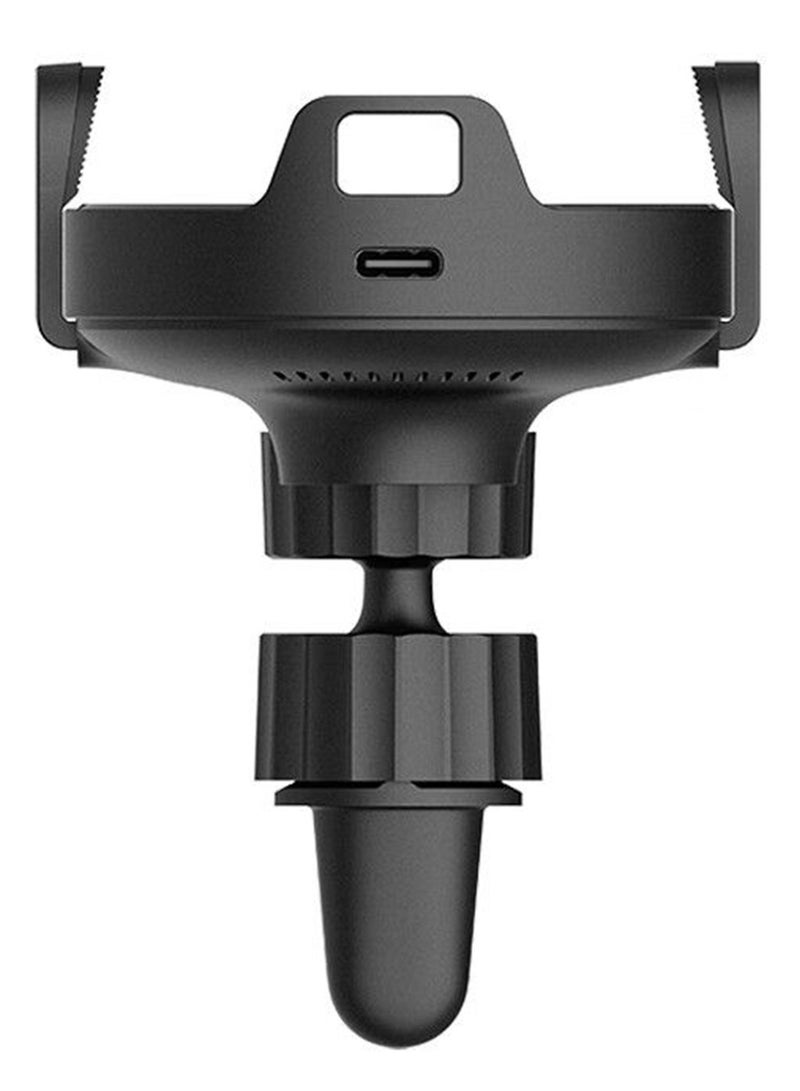 Xiaomi Mi 30W Max Qi Wireless Car Charger Auto Pinch with Intelligent Infrared Sensor Fast Charging Car Phone Holder Black - Image 4