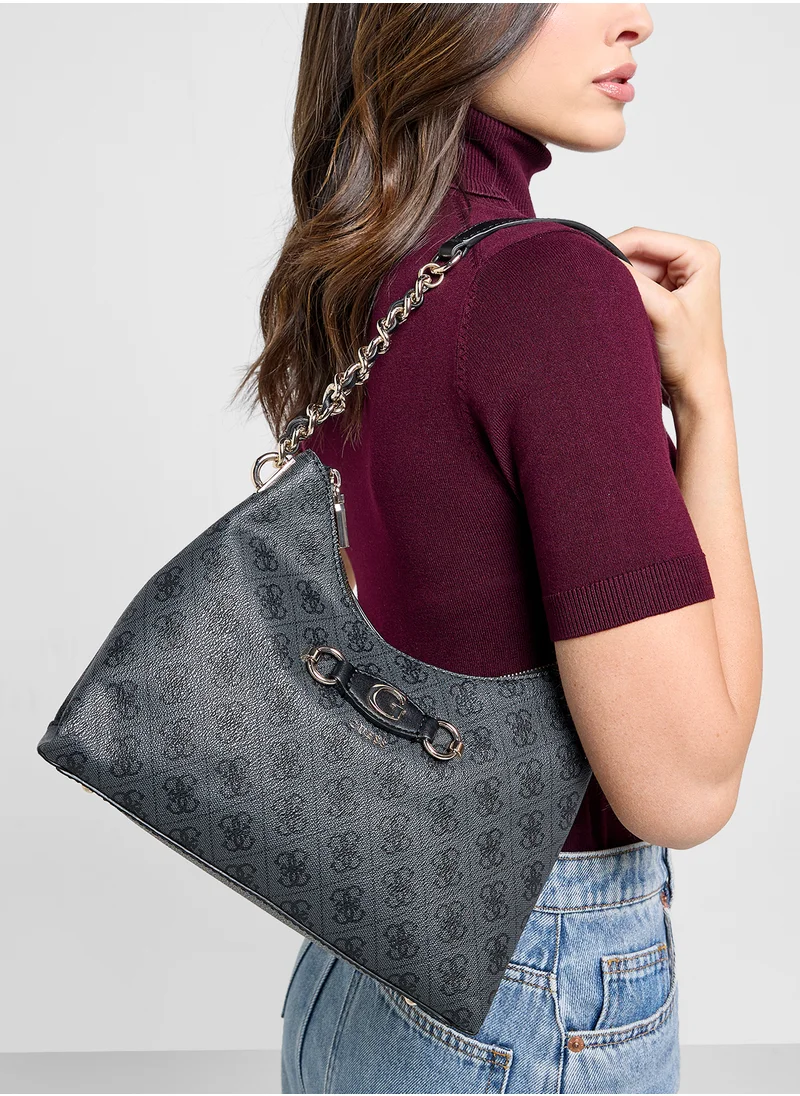 GUESS Izzy Top Zip Through Tote