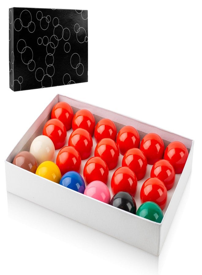 NIANRONGHUA 22 Pcs Snooker Ball Standard Set 2-1/16 inch - 52.5 mm Billiard Balls Set Suitable for Official Game Ball/British Billiard - Image 1