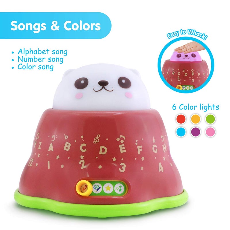 BEST LEARNING Whack and Learn Mole - Educational Interactive Light-Up Toy for Infants Babies Toddlers for 6 Month and up - First Baby Boy or Baby Girl Birthday Gift - Image 3