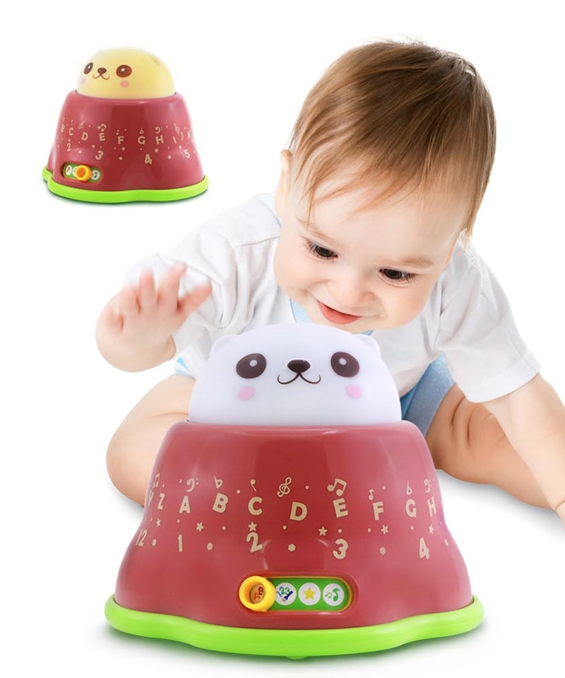 BEST LEARNING Whack and Learn Mole - Educational Interactive Light-Up Toy for Infants Babies Toddlers for 6 Month and up - First Baby Boy or Baby Girl Birthday Gift - Image 1