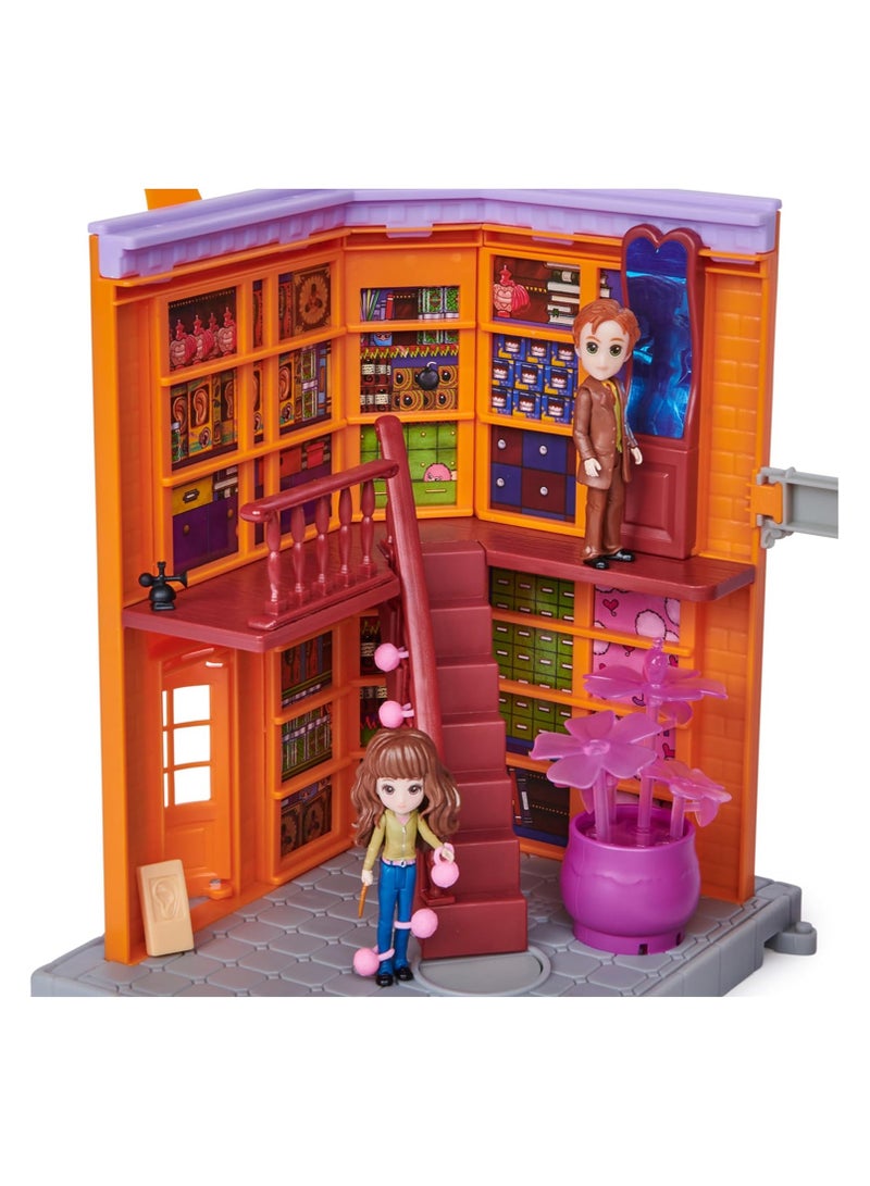 سبن ماستر عالم هاري بوتر السحري، مجموعة ألعاب زقاق دياجون السحرية 3 في 1 مع أضواء وأصوات، شخصيتان، 21 ملحقًا، ألعاب للأطفال من سن 6 سنوات فما فوق - Image 3