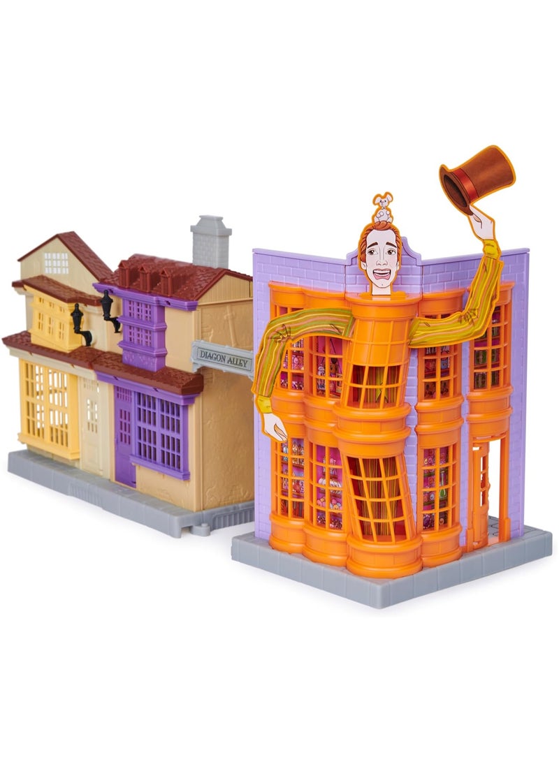 سبن ماستر عالم هاري بوتر السحري، مجموعة ألعاب زقاق دياجون السحرية 3 في 1 مع أضواء وأصوات، شخصيتان، 21 ملحقًا، ألعاب للأطفال من سن 6 سنوات فما فوق - Image 5