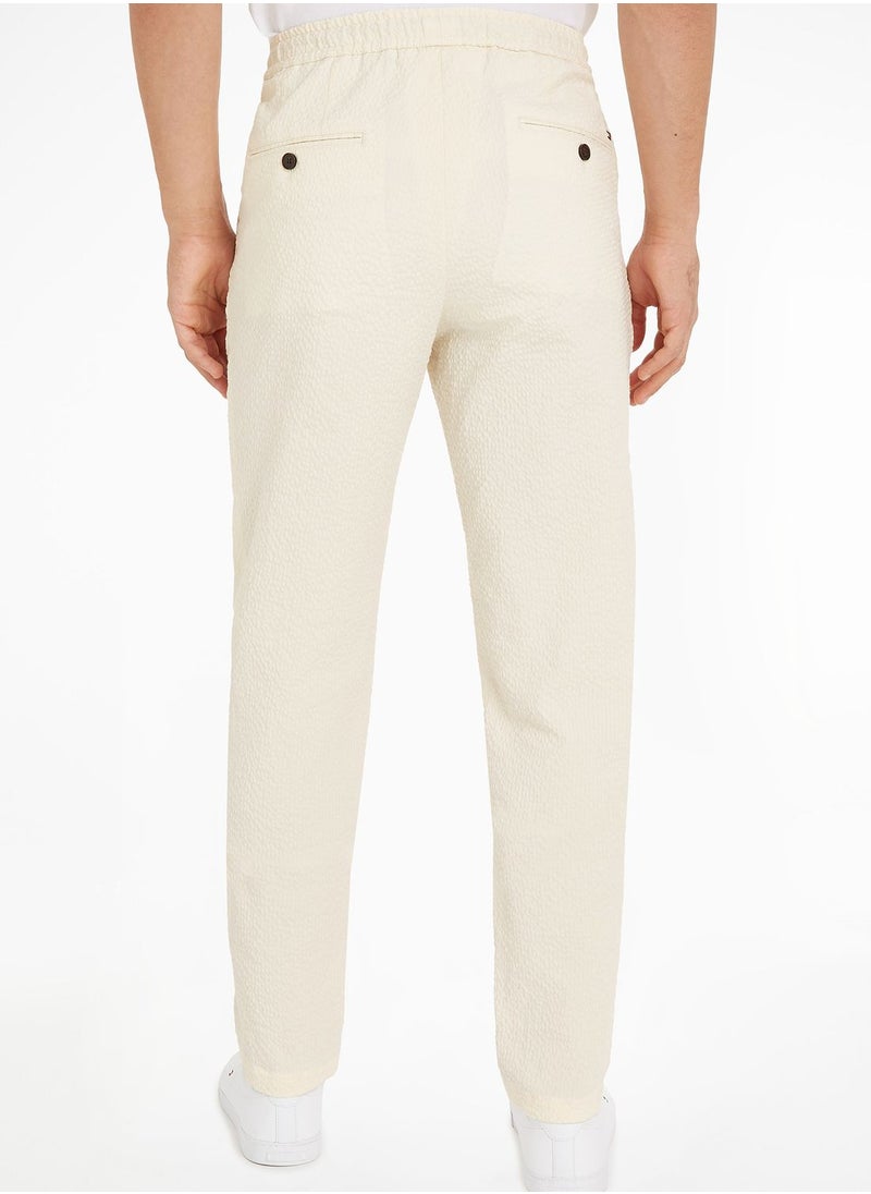 TOMMY HILFIGER - Chelsea Seersucker Sweatpants - Image 1