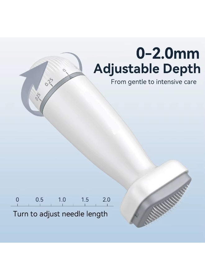 Derma Stamp adjustable Pen (0mm-2mm) with Titanium Needles - Image 1