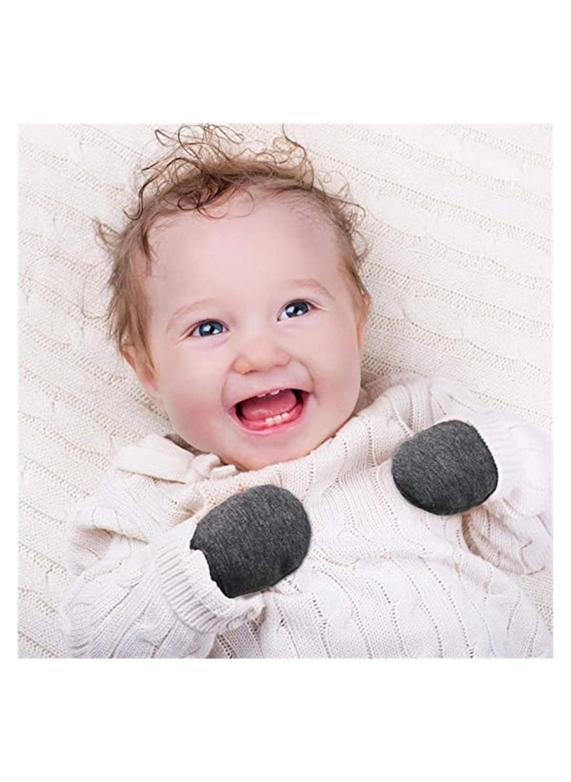 SYOSI 9 Pairs Baby Scratch Mittens Unisex Cotton Gloves Suitable for 0-6 Months  - Image 2