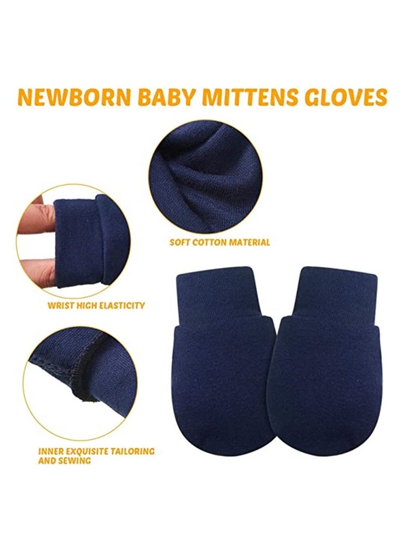 SYOSI 9 Pairs Baby Scratch Mittens Unisex Cotton Gloves Suitable for 0-6 Months  - Image 4
