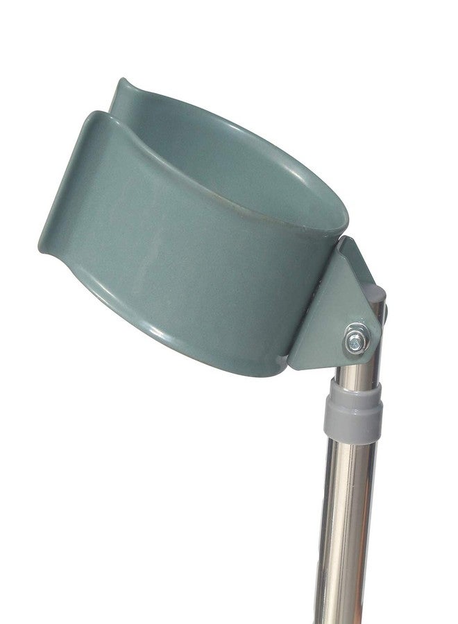 SMARTCARE Smart Care Forearm Crutches with Pivoting Closed-Cuff (1 Pair), Height Adjustable, Ergonomic Comfortable Wrist Handle, Heavy Duty for Standard and Tall Adults - (SC933L) - Image 5