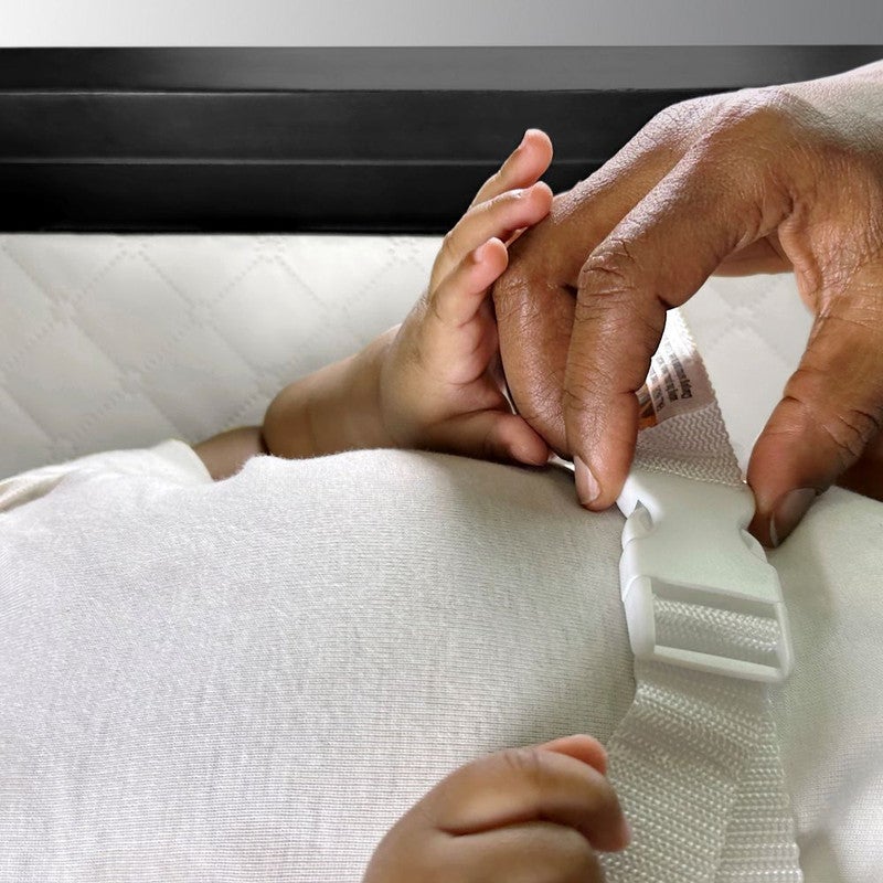 ingenuity Summer by Ingenuity - Contoured Changing Pad, Waterproof Design with Safety Strap, Ages 0–24 Months - Image 5