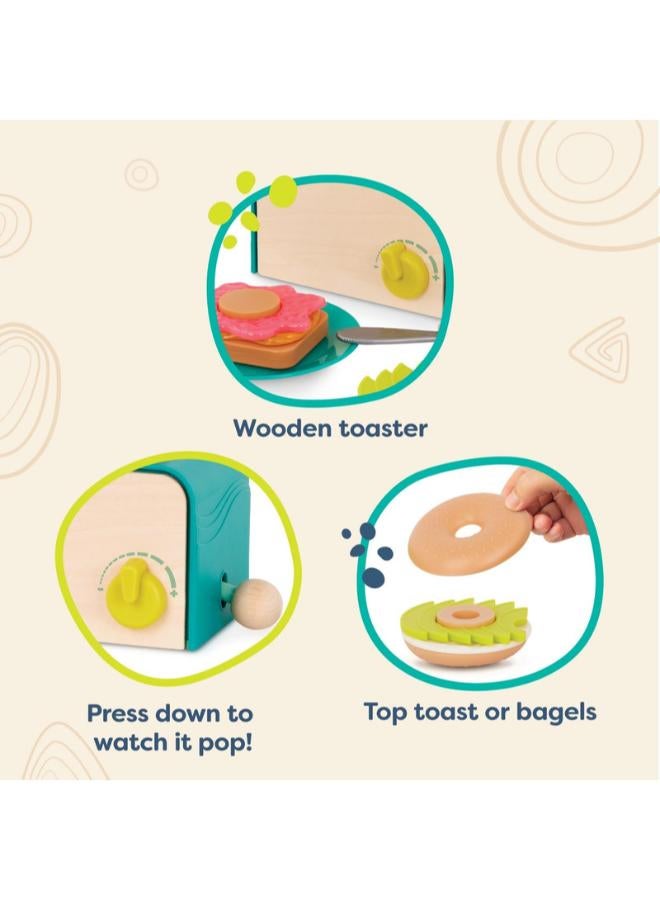 B. Toys Breakfast Toaster Playset  - Image 4