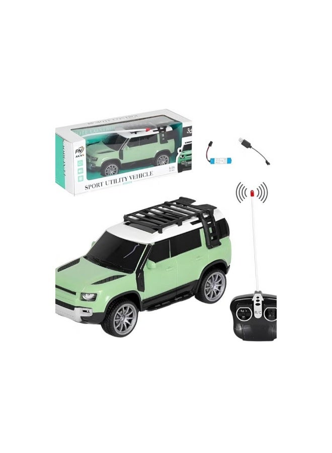 High-Speed Off Road RC Defender Light-Up Remote Control Racing Car Toy | Ultimate Gift for Kids Remote Control Car for Kids - Image 2