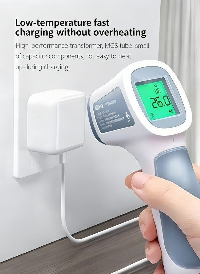 GKK 35W Dual Port Fast Charger USB-C & USB-A Wall Adapter with Foldable Plug + 1m USB-C Cable – PD Fast Charging for iPhone 17/16/15 & iPad - Image 5