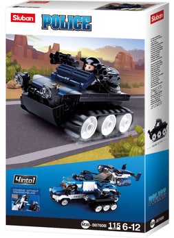 Sluban Police Series 115 Pieces 