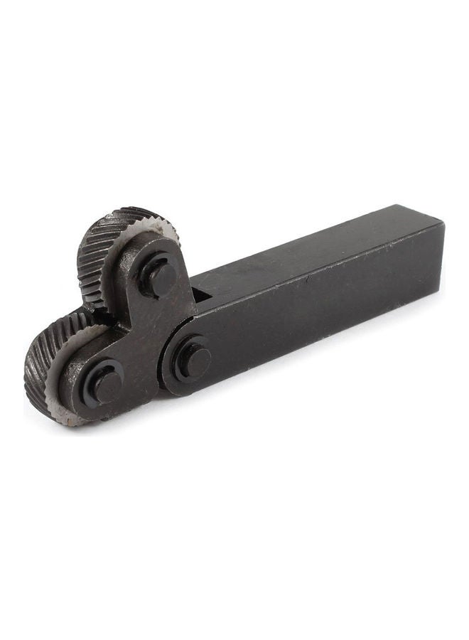 NIBEMINENT 7-Piece Steel Dual Wheel Knurling Tool Set Black 11.00 X 2.00 4.00cm  - Image 4