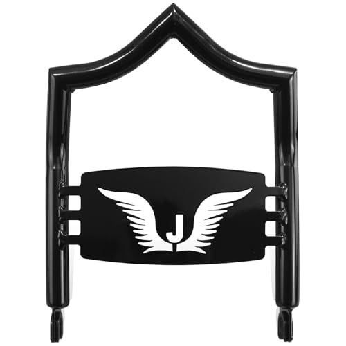 NOVALLA Detachable Stealth Luggage Rack Compatible for Harley Touring Street Glide Road King Electra Glide 2009-2025 Black - Image 2