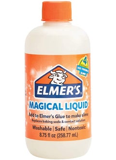 ELMER'S Elmer's Magical Slime Activator, Perfect for DIY Slime, Safe, Non-Toxic, Easy to Use - 260 ml  - Image 1