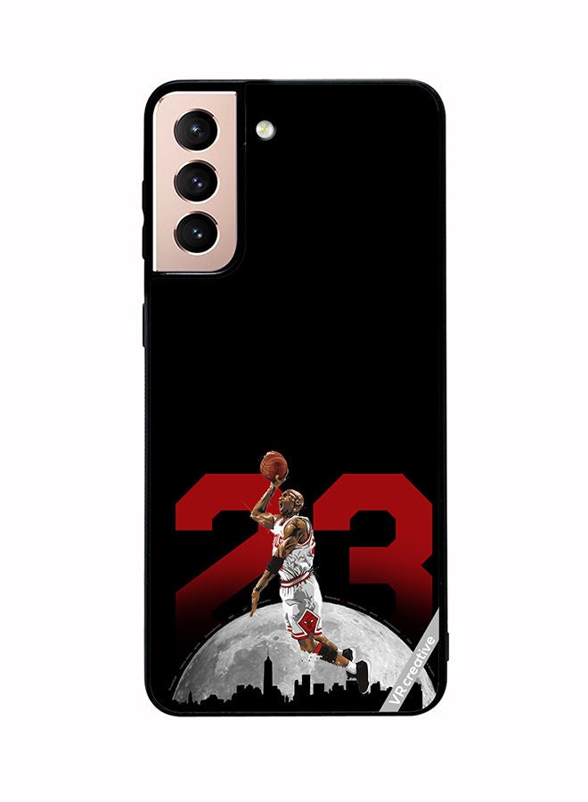 VR CREATIVE Protective Case Cover For Samsung Galaxy S21 Plus 5G Retro Babygirl Design Multicolour - Image 1