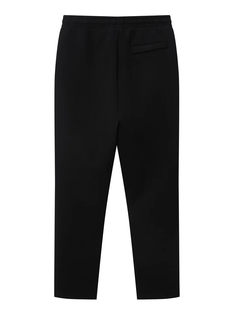GIORDANO Men's Slim Taper Mid-Rise Cotton Blend Knit Jogger Pants