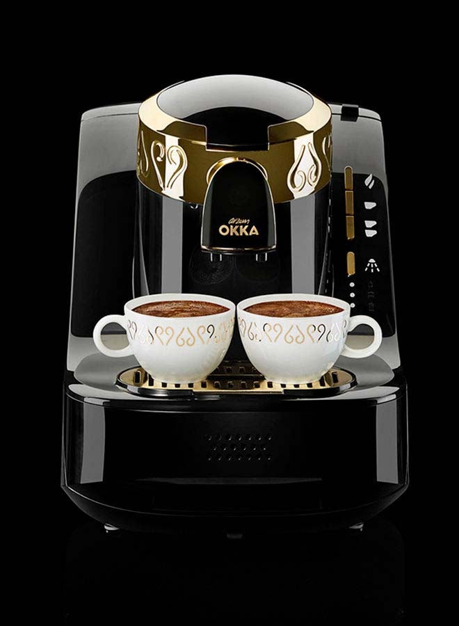 أرزوم ماكينة صنع القهوة التركية أرزوم أوكا بقدرة 710 وات 1.0 L 710.0 W OK008_1 أسود/ذهبي - Image 3