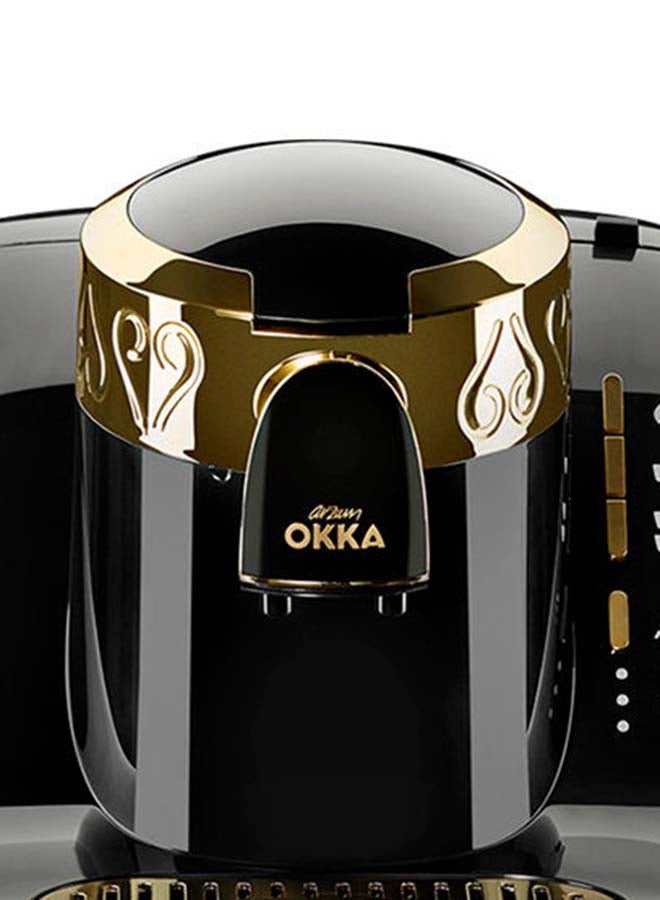 أرزوم ماكينة صنع القهوة التركية أرزوم أوكا بقدرة 710 وات 1.0 L 710.0 W OK008_1 أسود/ذهبي - Image 5