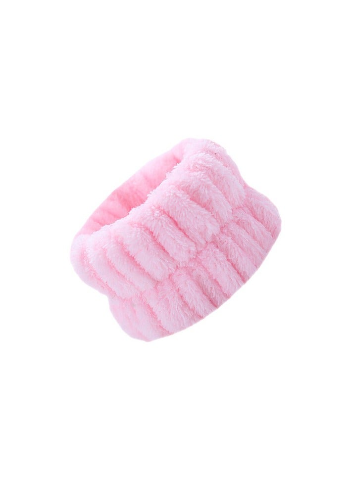 3-Piece Set Microfiber Headband Spa Wristband and Wristband for Washing Face Cuff Towel Wristband Hairband Face Washing Cuff Women Makeup - Image 3