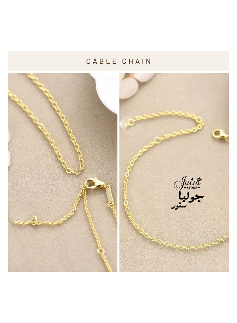 جوليا ستور سوار عصري من الفولاذ المقاوم للصدأ مطلي بالذهب عيار 18 قيراطًا على شكل دوائر متشابكة بسيطة قابلة للتعديل، أساور عصرية قابلة للتكديس، هدايا مجوهرات بسيطة لطيفة - Image 2