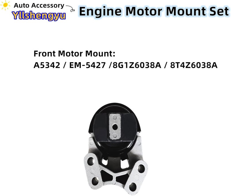 Yllshengyu Engine Motor Mount Kit for Ford Edge and Lincoln MKX - Image 5