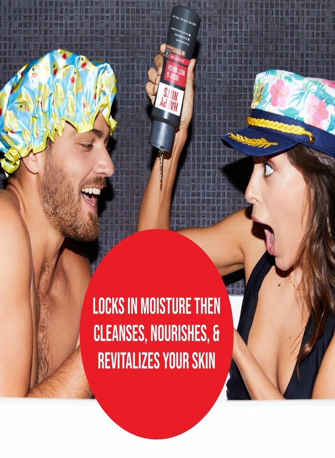 HAPPY NUTS Big Wood Body and Nut Wash - Moisturizing Men's Shower Gel, Bodywash with Deep Cleanse for Sensitive Skin - Men's Body Soap - Image 2