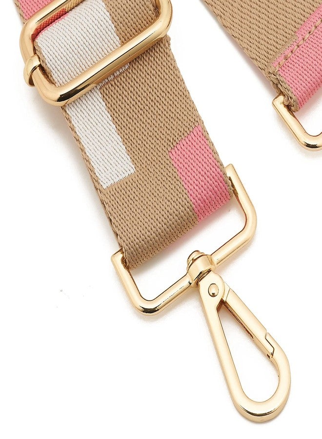 ZOOEASS Wide Shoulder Strap Adjustable Replacement Belt Guitar Style Crossbody Bag Handbag Strap Multicolor Canvas Straps(Wide:1.4in) (Color40) - Image 3